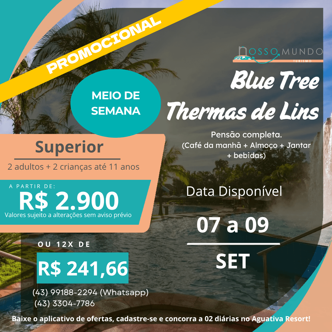 BLUE TREE THERMAS DE LINS