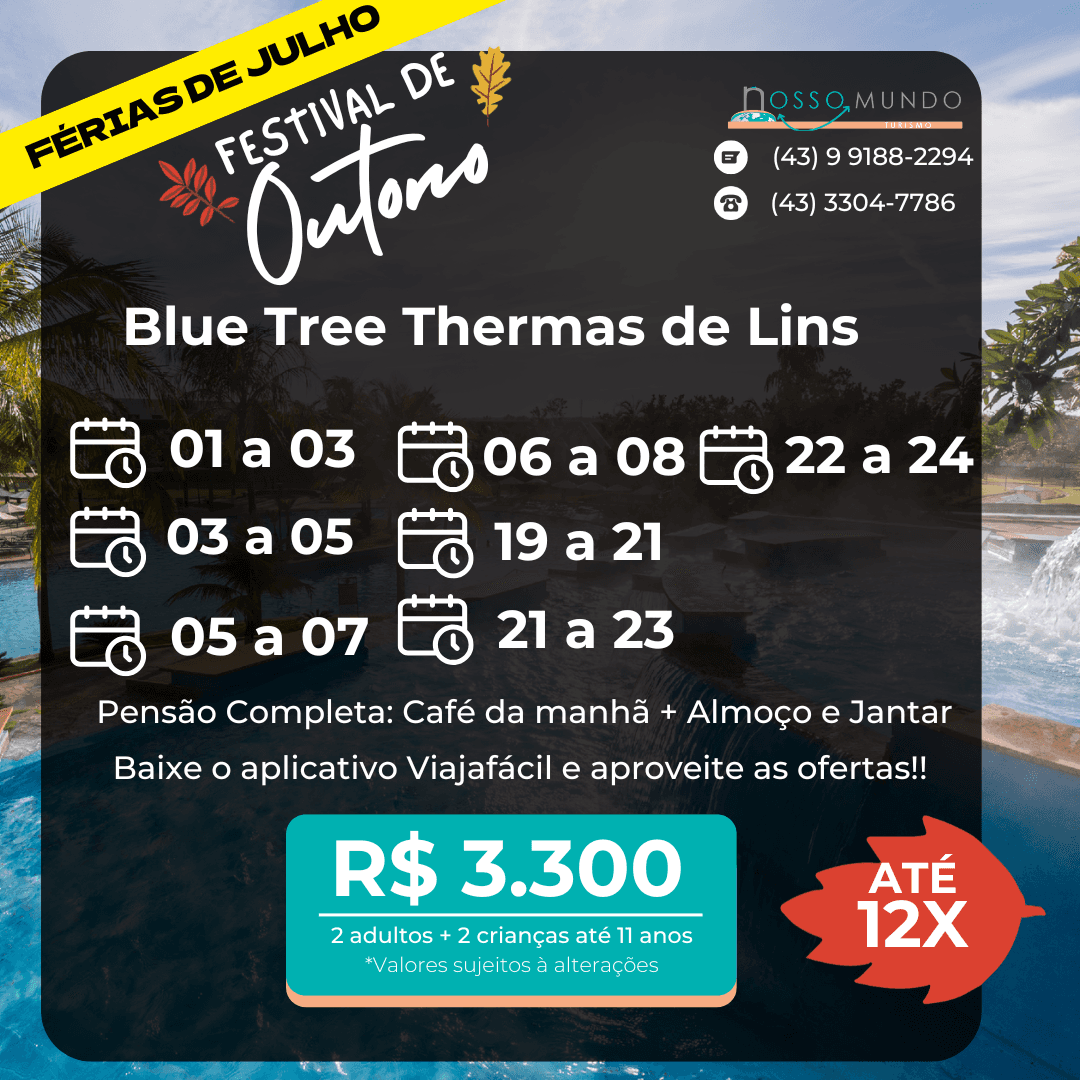 BLUE TREE THERMAS DE LINS