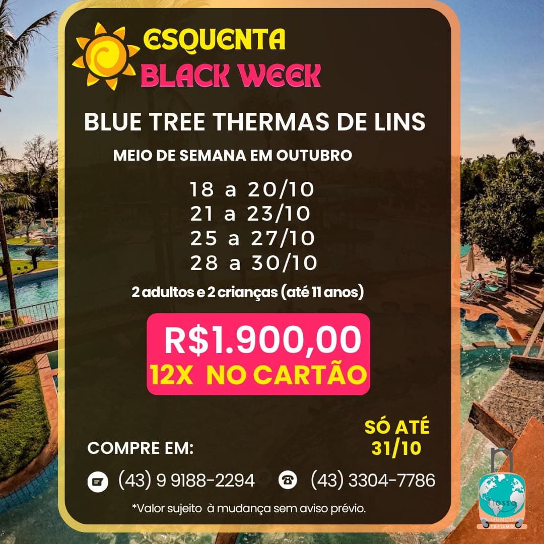 BLUE TREE THERMAS DE LINS